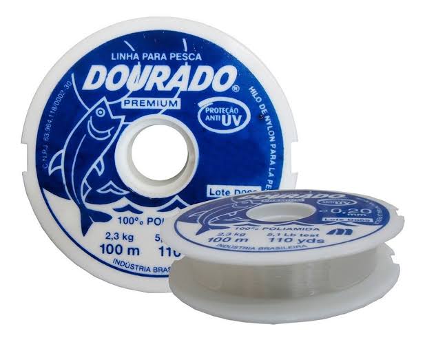 Tanza Monofilamento Dourado Premium