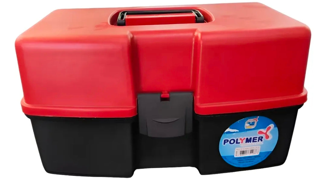 Caja Valija de Pesca con 2 Bandejas Desplegables