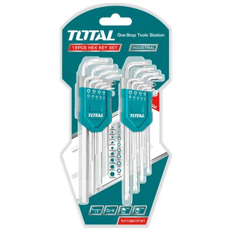 Set Llaves Allen Y Torx 18pcs