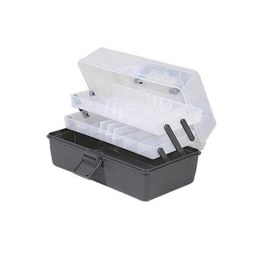 Caja de Pesca con 2 Bandejas Desplegables (30 x 18 x 14 cm)