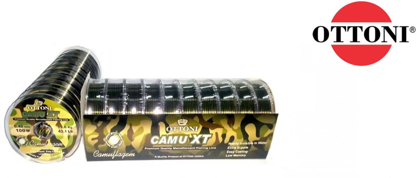 Tanza Monofilamento Ottoni Camu XT
