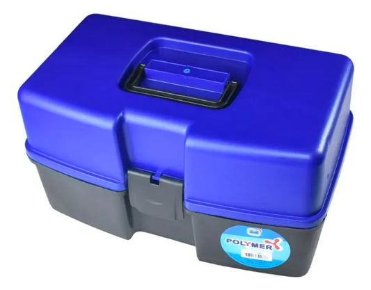 Caja Valija de Pesca con 2 Bandejas Desplegables