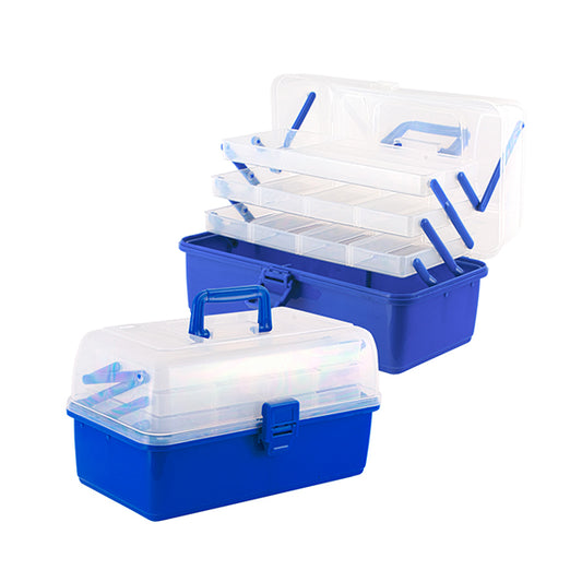 Caja de Pesca con 3 Bandejas Desplegables (35 x 20 x 20 cm)