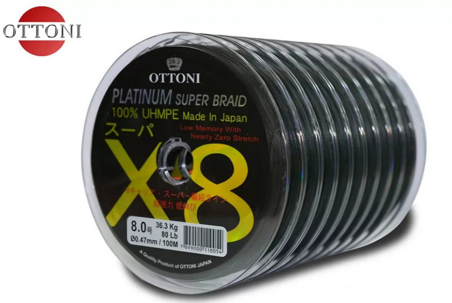 Multifilamento Ottoni Platinum Super Braid X8 (8 Hebras)